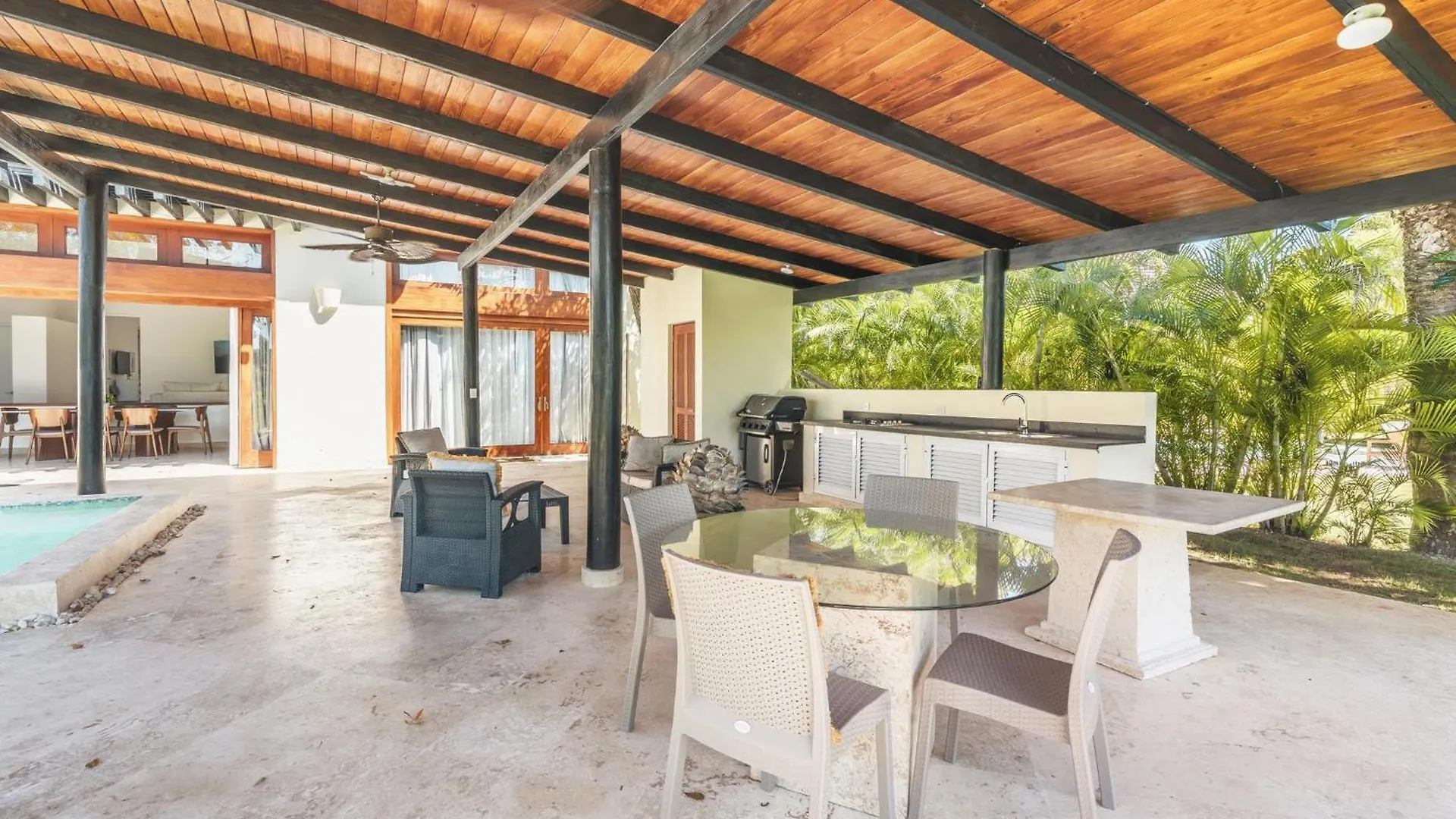 Bungallow With 3Br Pool And Bbq In Green Village بونتا كانا